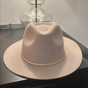 Elegant Tan Women's Fedora Hat
